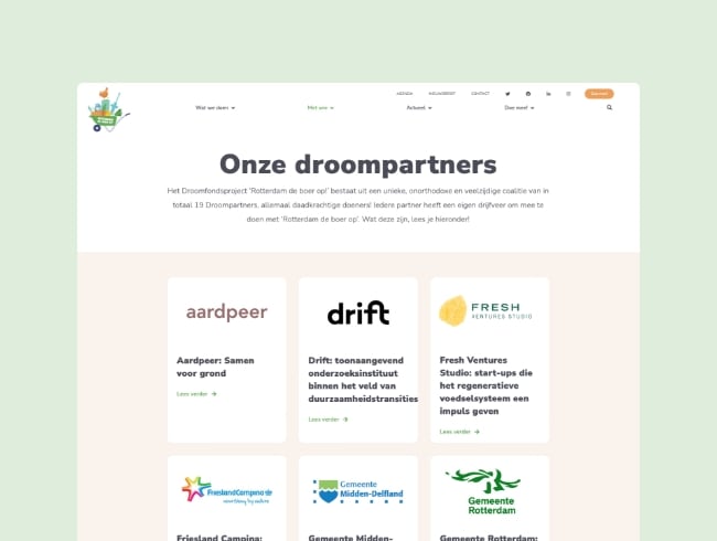 Rotterdam de boer op_website_partners Eerste deel infographic groene daken in Nederland